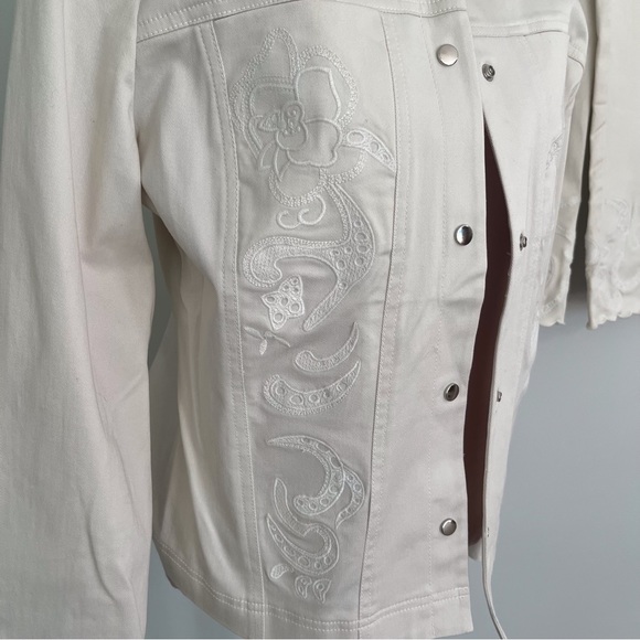 Womens Vintage Embroidered Pant Suit - Picture 2 of 8